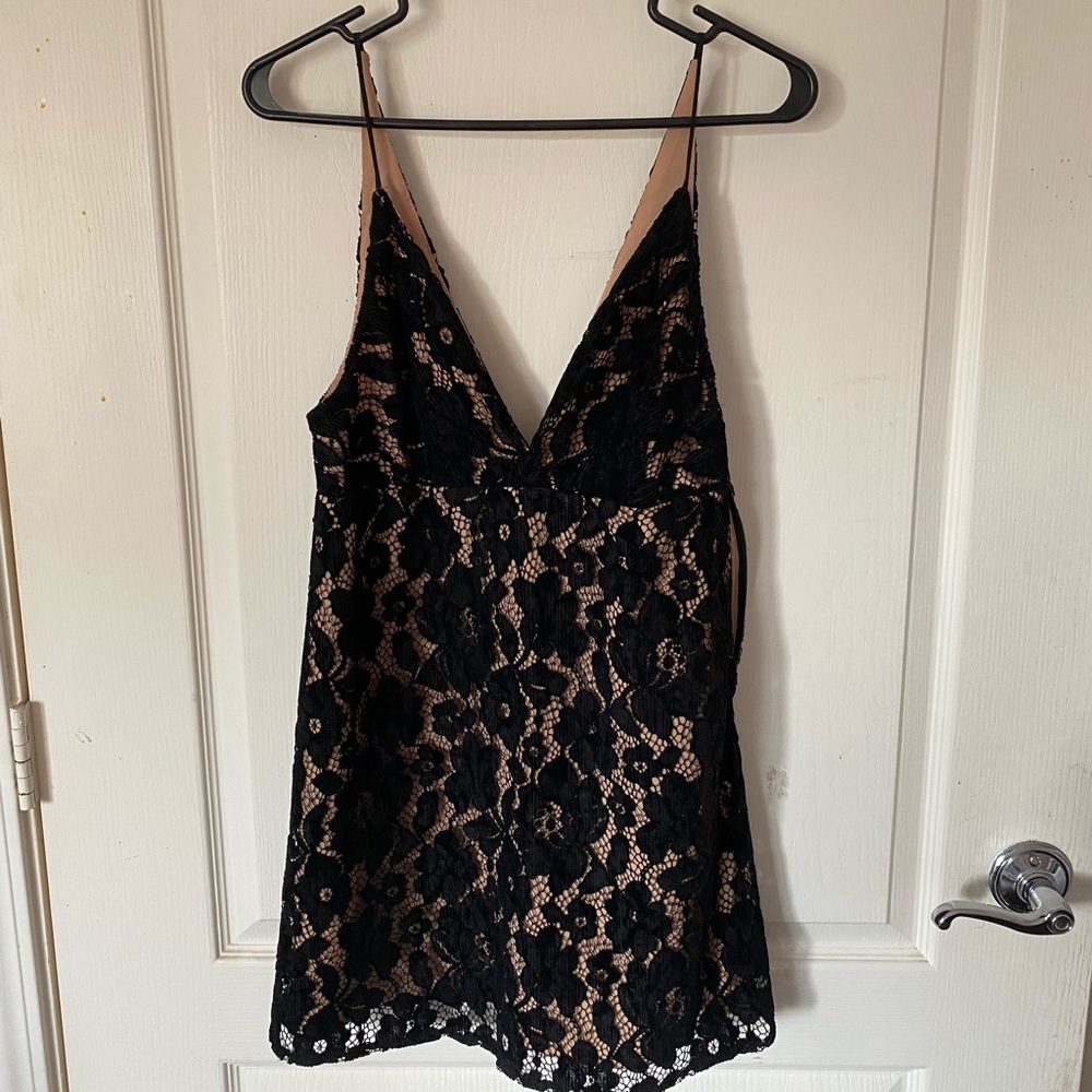 Black Free People Lace Dress